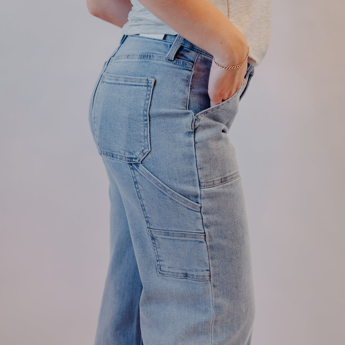 Vervet | High Rise Cuffed Wide | Stellar