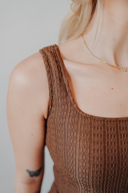 Mod Ref | The Evelyn Dress | Brown