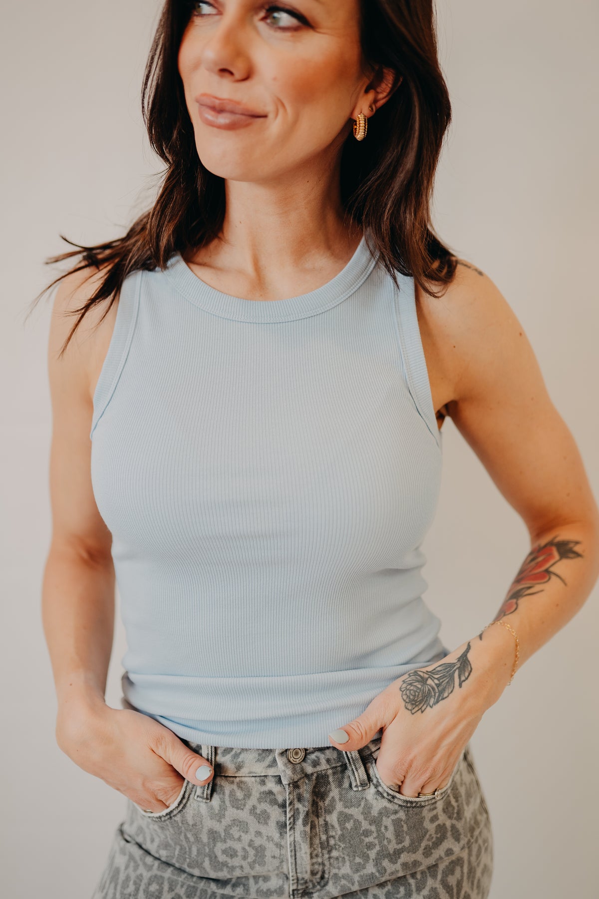 Thread & Supply | Edlin Tank | Powder Blue
