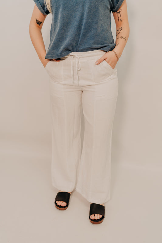 Thread & Supply | Solana Pants | White