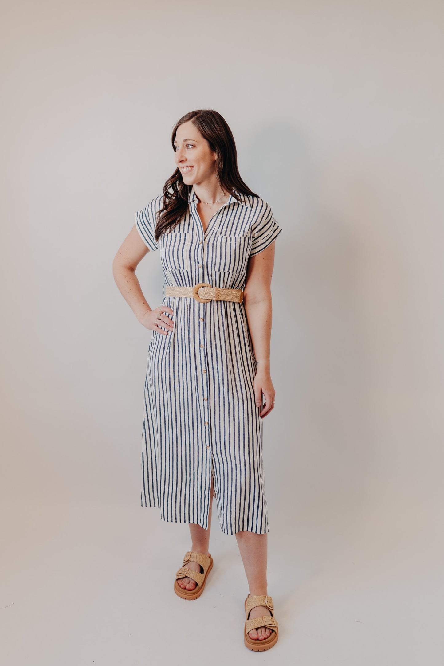 Blu Pepper | Navy Dress | Navy