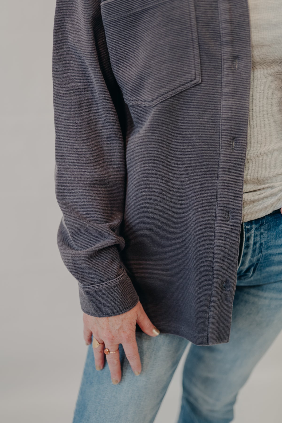 Thread & Supply | Brooke Jacket | Warm Charcoal