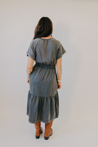 Thread & Supply | Shayla Dress | Black Wash