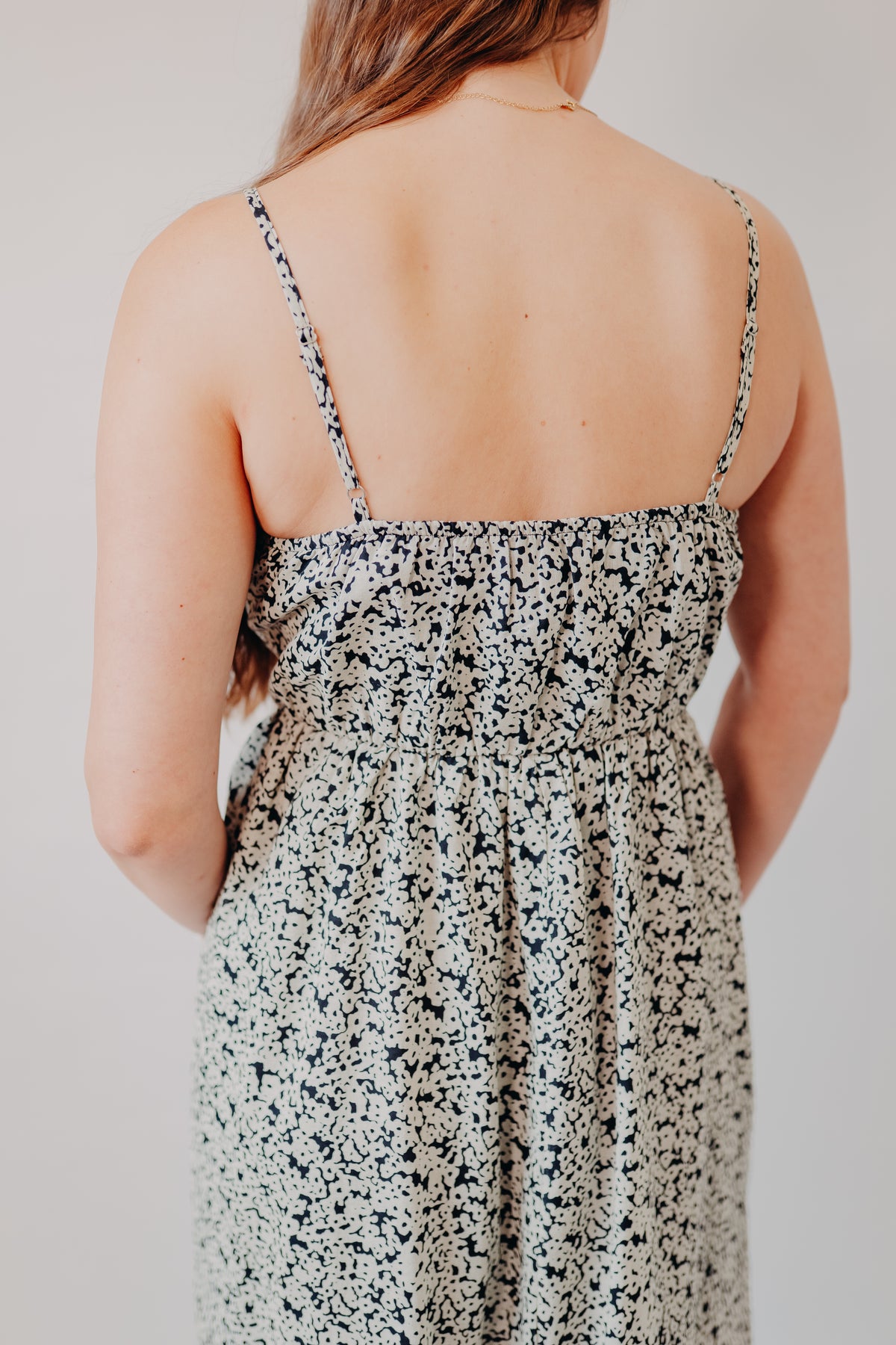 Miou Muse | Floral Print Maxi Dress | Black Multi