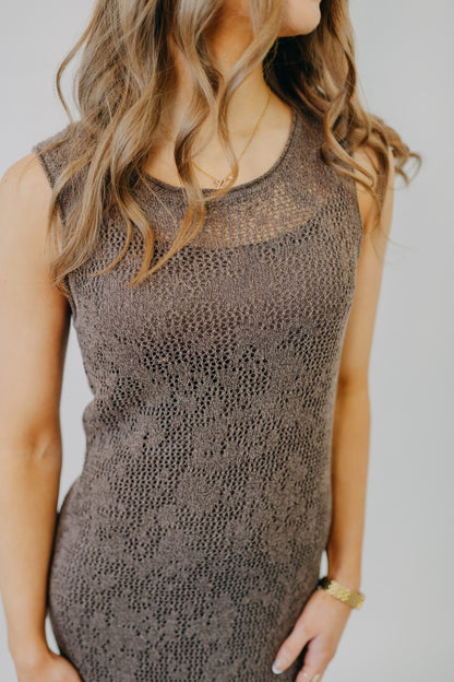 Z Supply | Claremont Midi Dress | Cocoa Latte