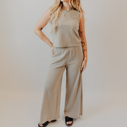 Z Supply | Scout Jersey Flare Pant | Retreat