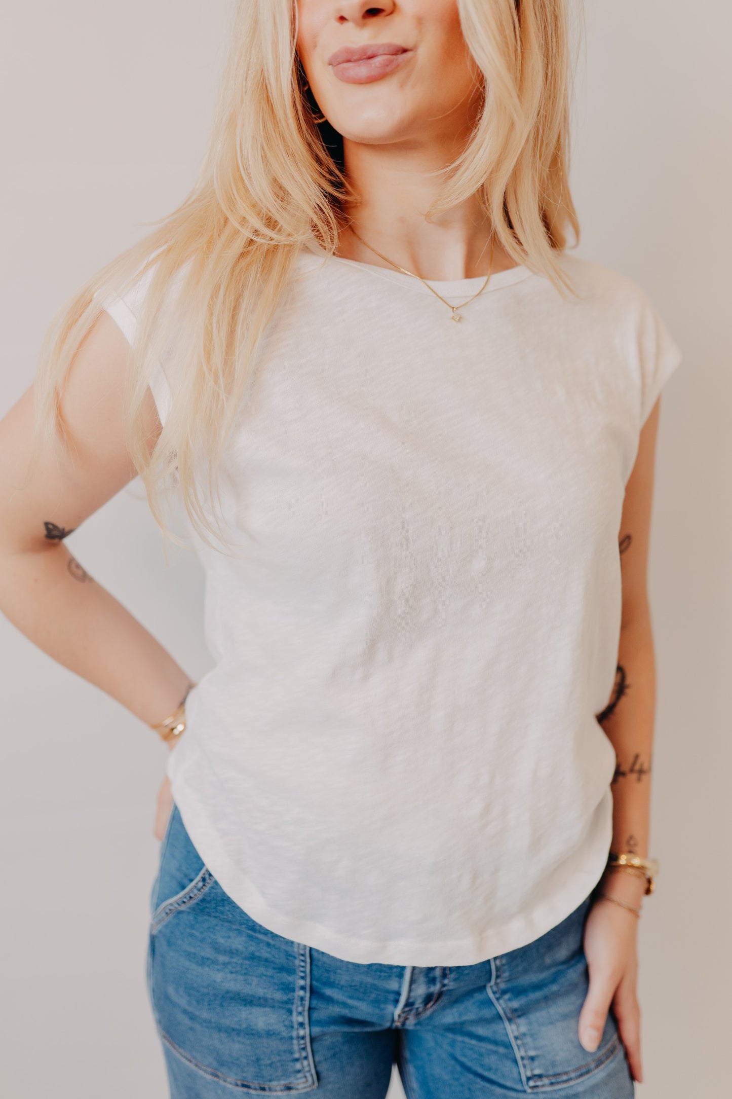 Z Supply | Sol Slub Tank | White