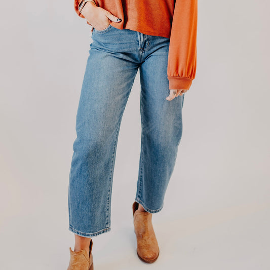 Vervet | Super High Rise Barrel Jean | Recommendation