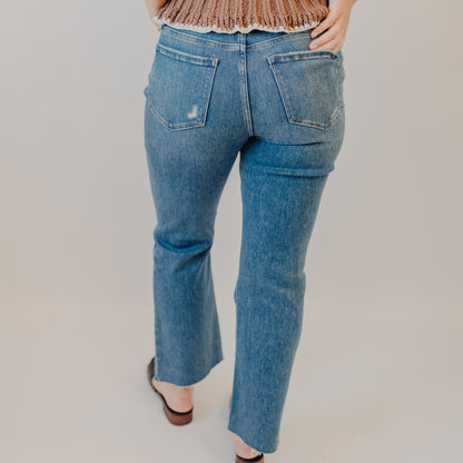 Flying Monkey | High Rise Ankle Bootcut | Vibrantly