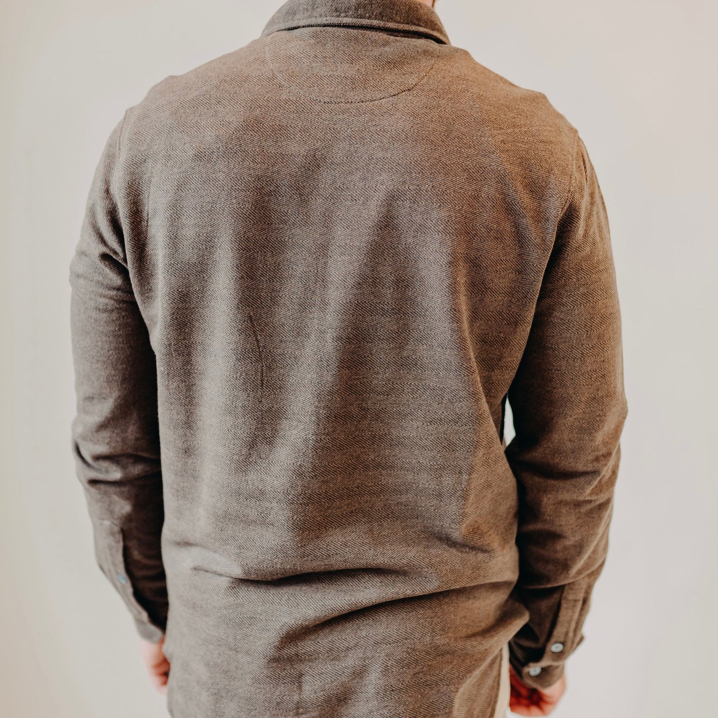 The Normal Brand | Textured Knit Shirt | Java