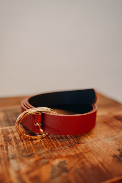 Josslyn | Oval Buckle Belt