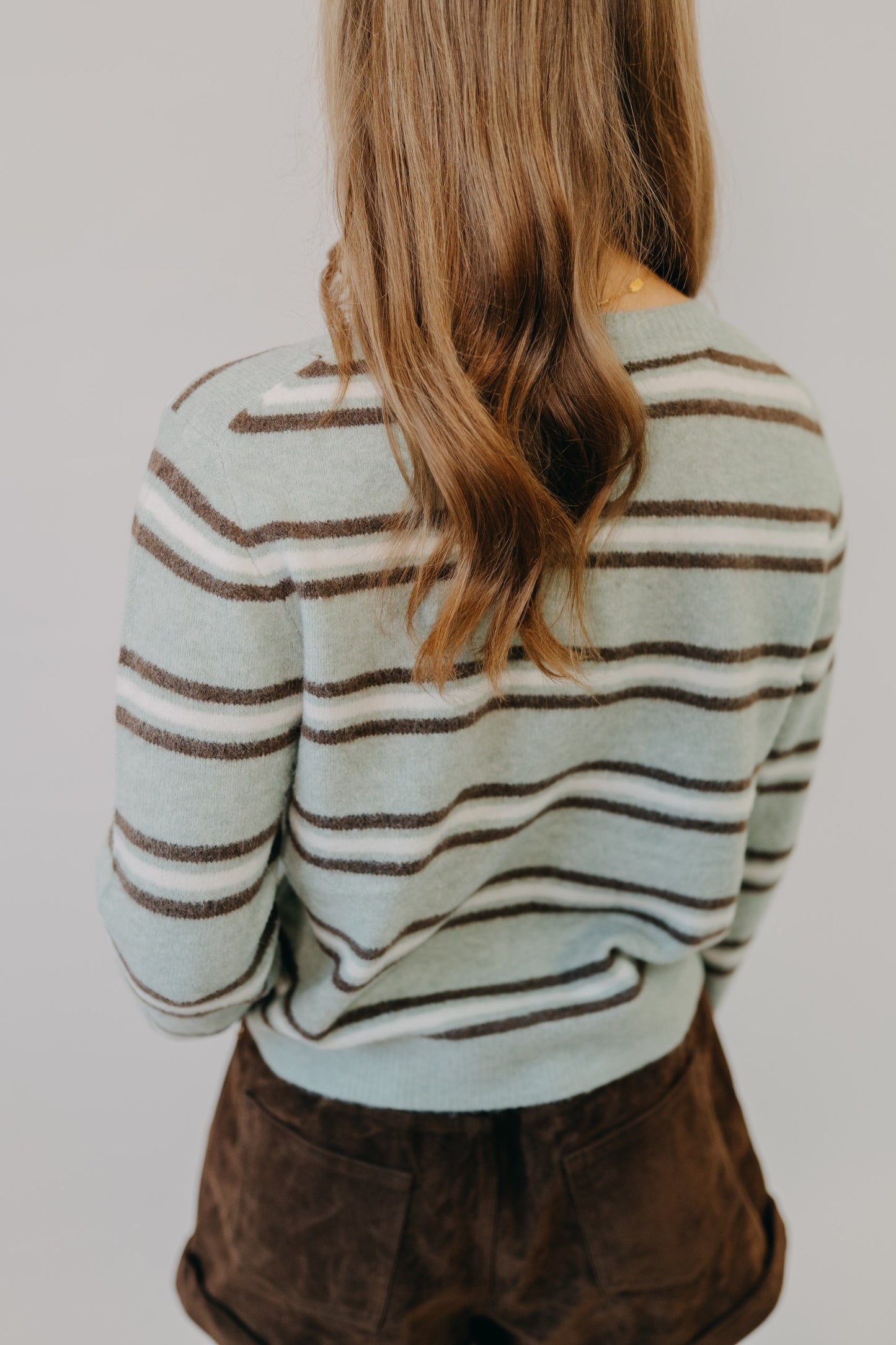 Z Supply | Medina Striped Cardigan | Aqua Cloud