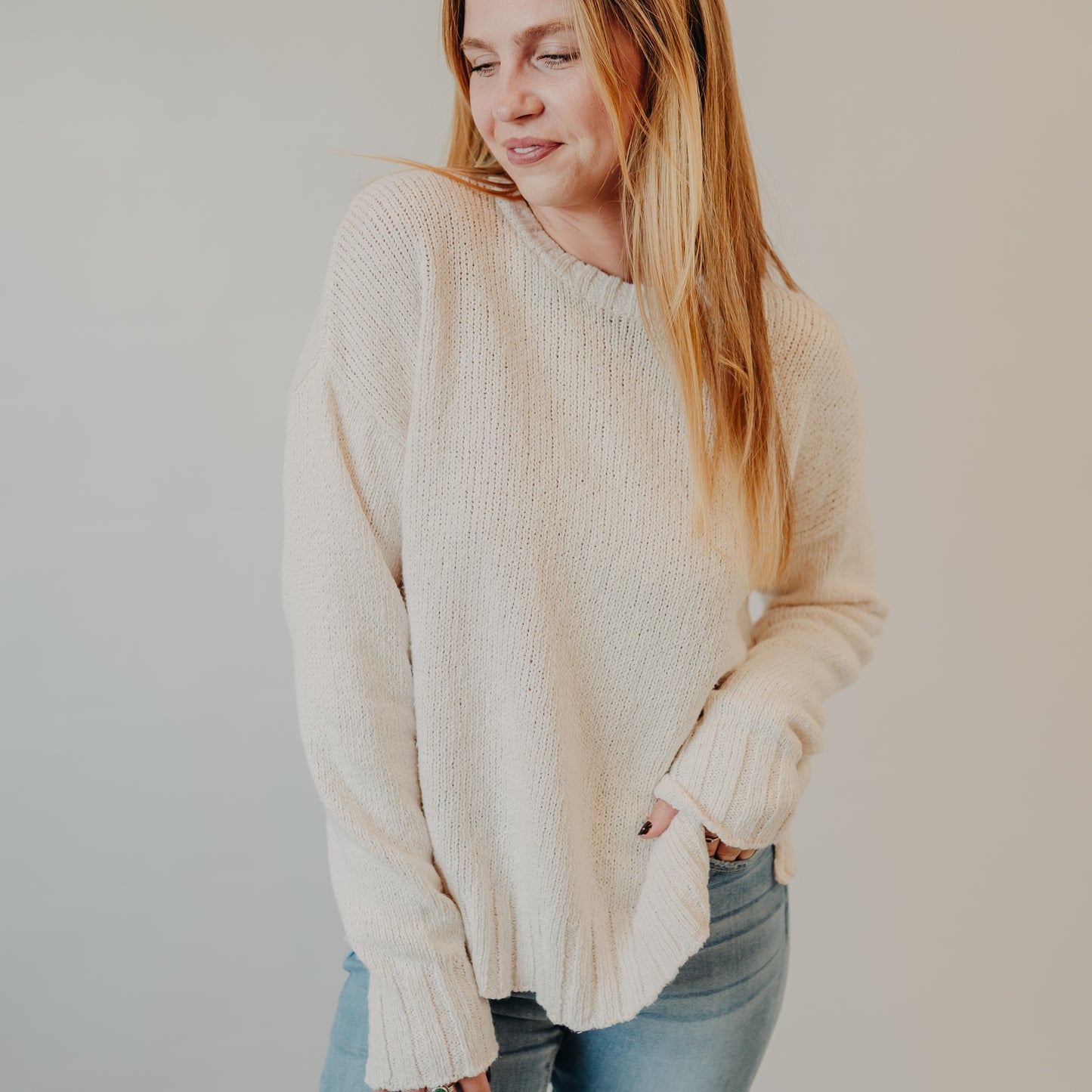 Z Supply | Beck Textured Sweater | Crystal