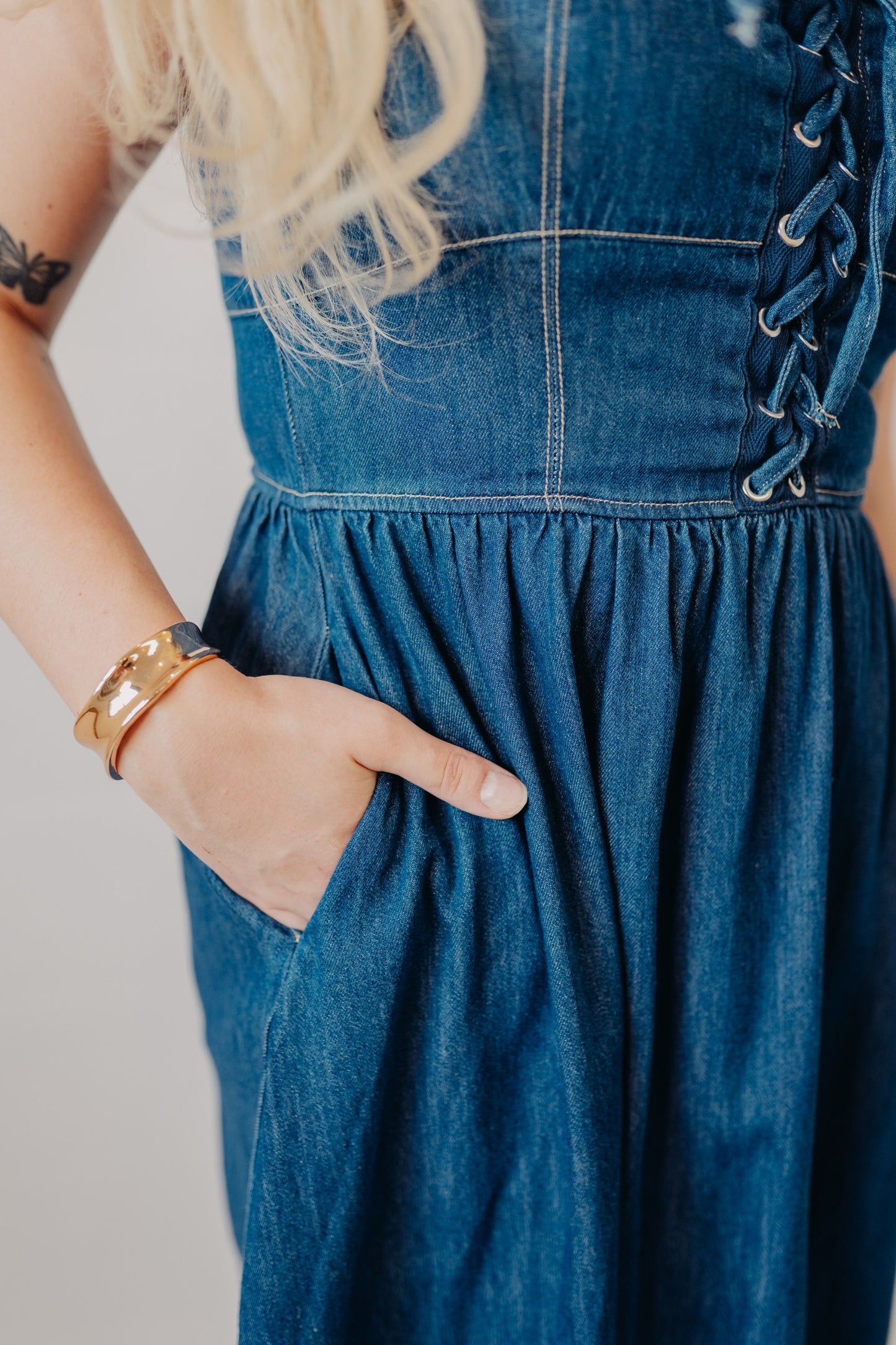 Blu Pepper | Dress | Denim