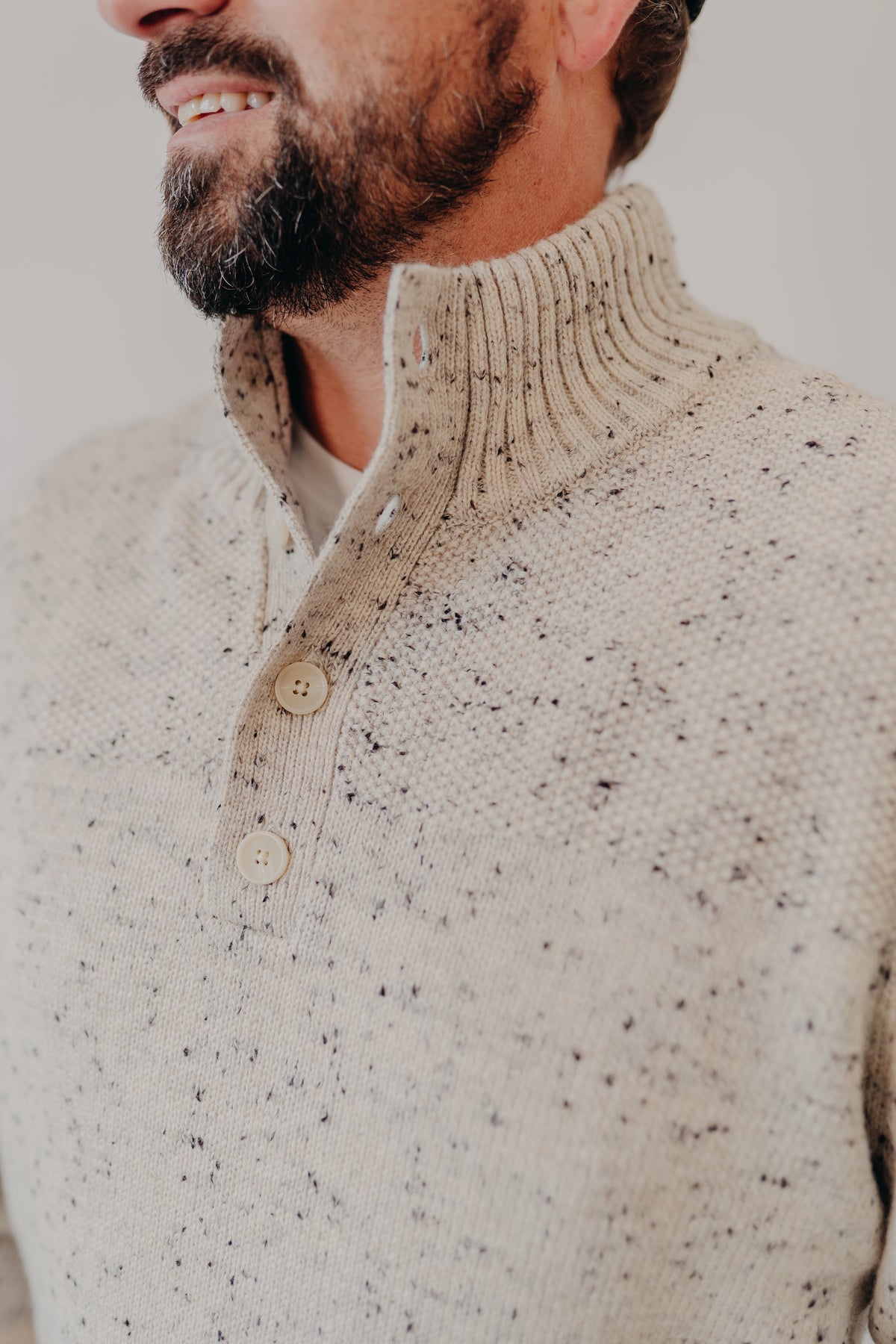 The Normal Brand | Seawool Nep Popover | Cream