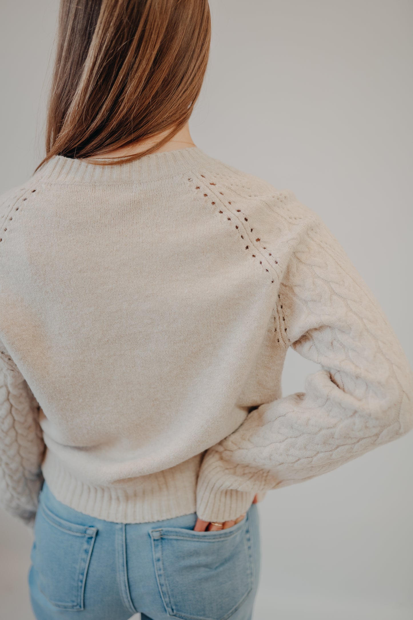 Thread & Supply | Zoey Sweater | Heather Frappe