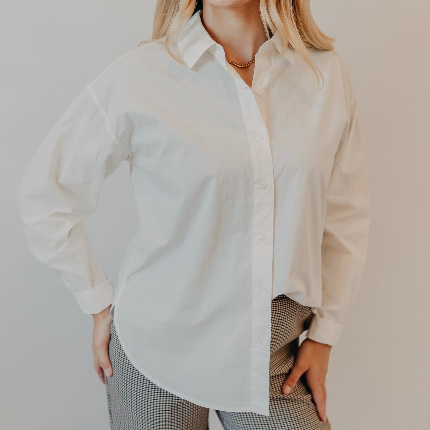 Z Supply | Elevated Poplin Shirt | White