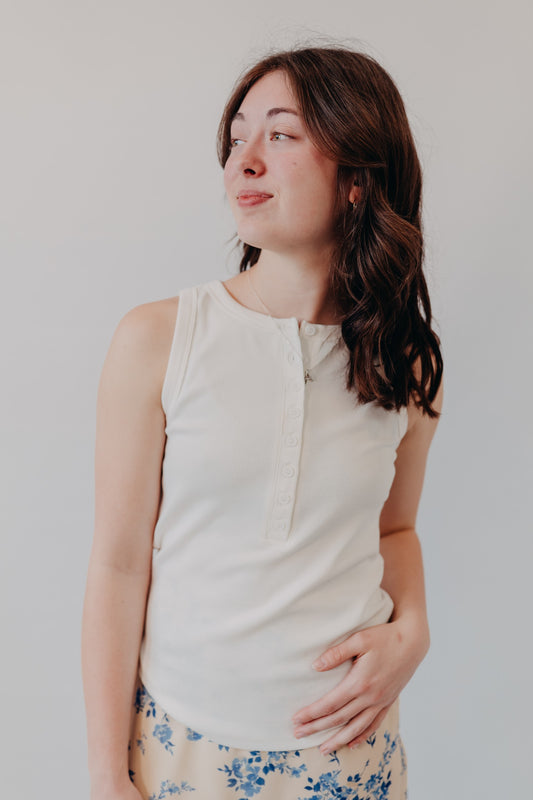 Thread & Supply | Elowen Tank | Ivory