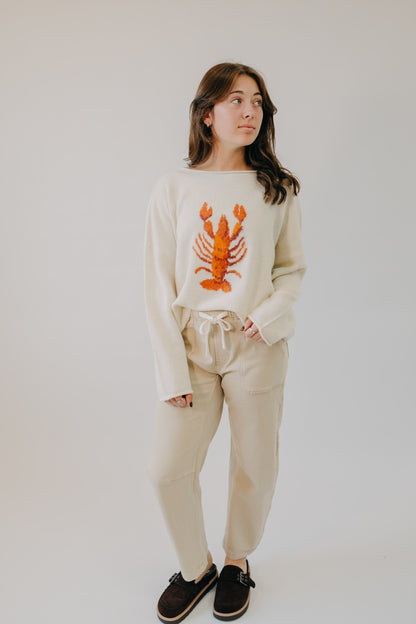 By Together | Lobster Sweater | Cream