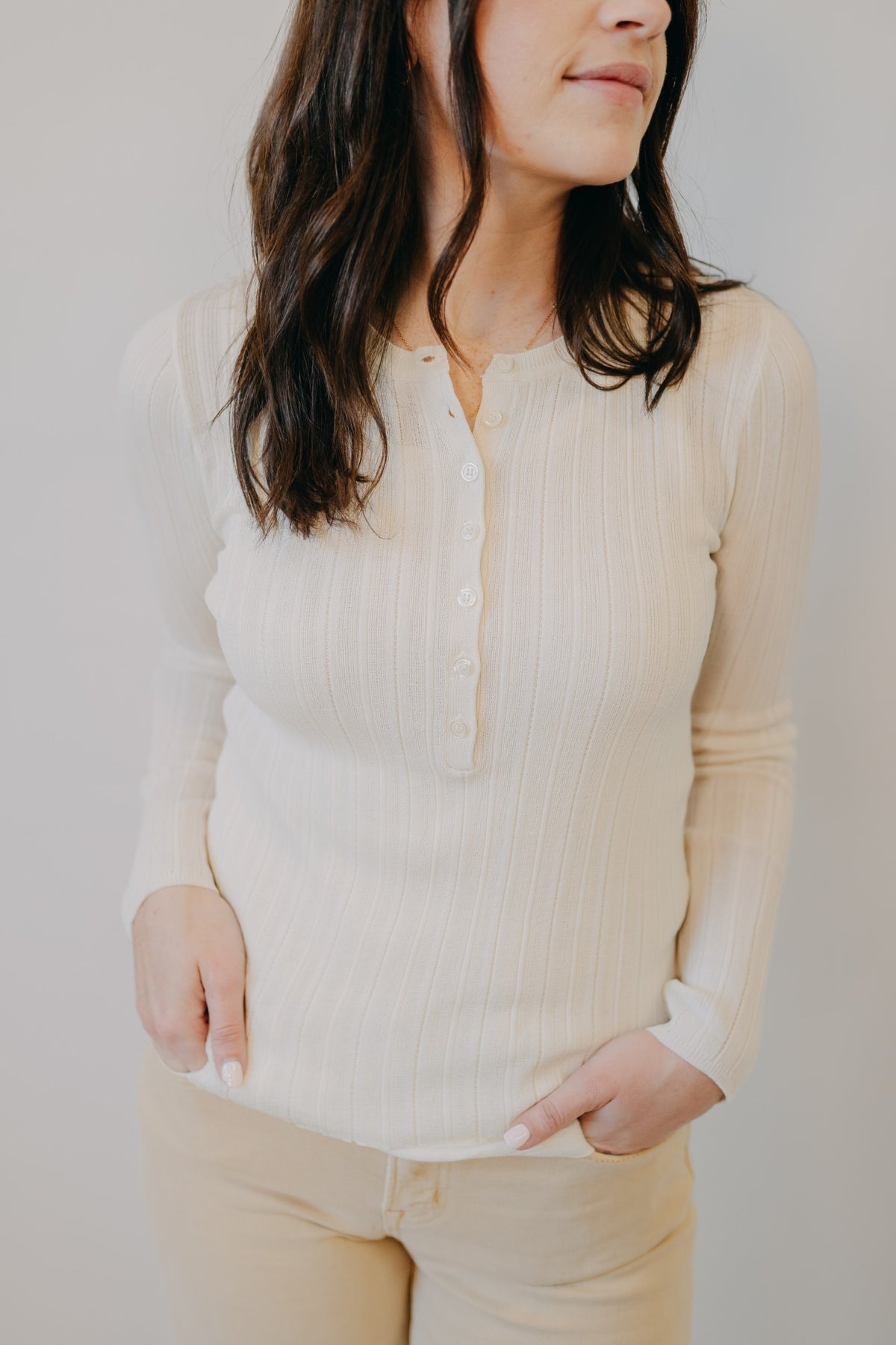 Z Supply | Rowena Fine Knit Sweater | Sandstone