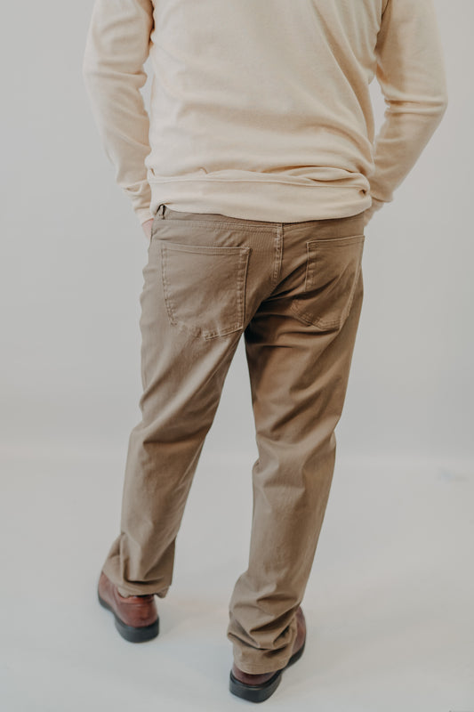 Flag & Anthem | Wallburg Chino Nashville Straight | Bamboo Khaki