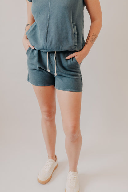 Thread & Supply | Olson Shorts | Blue Mirage