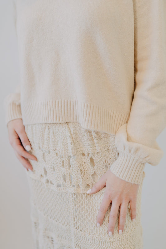 Z Supply | Coming Up Sweater | Soft Ecru