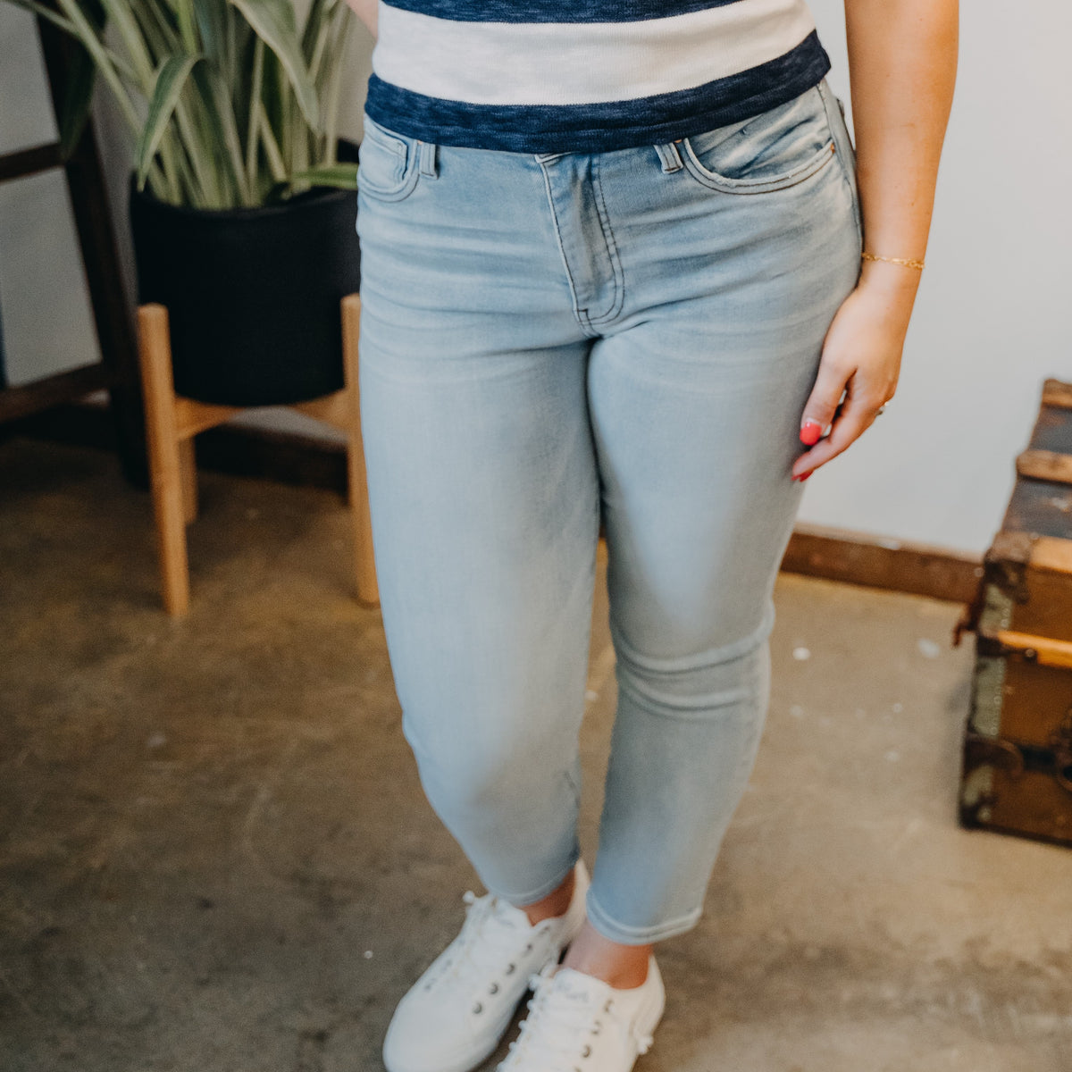 The Normal Brand | Hi Rise Ankle Simmer Jean