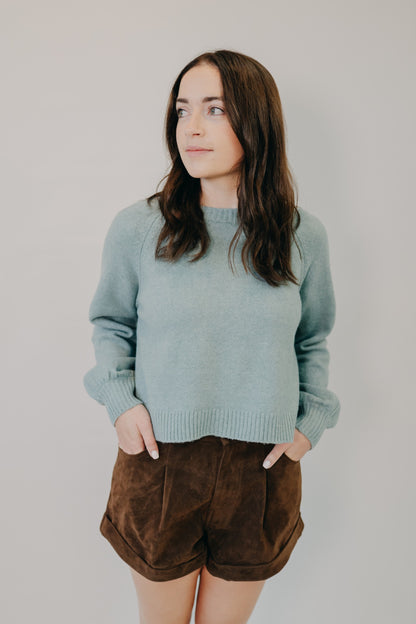 Z Supply | Coming Up Sweater | Soft Succulent