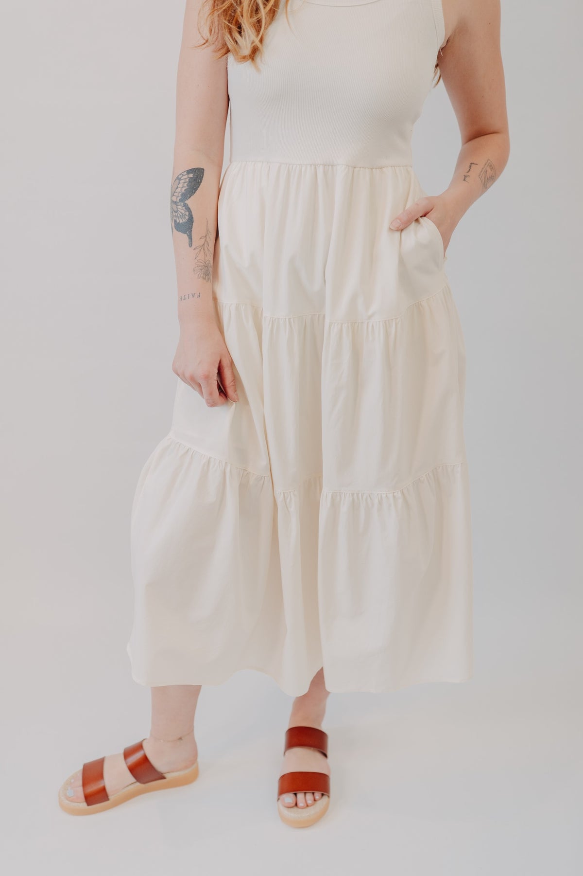 Thread & Supply | Solenne Dress | Ivory