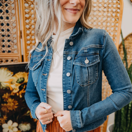 KUT | Amelia Jacket - Dark Stone