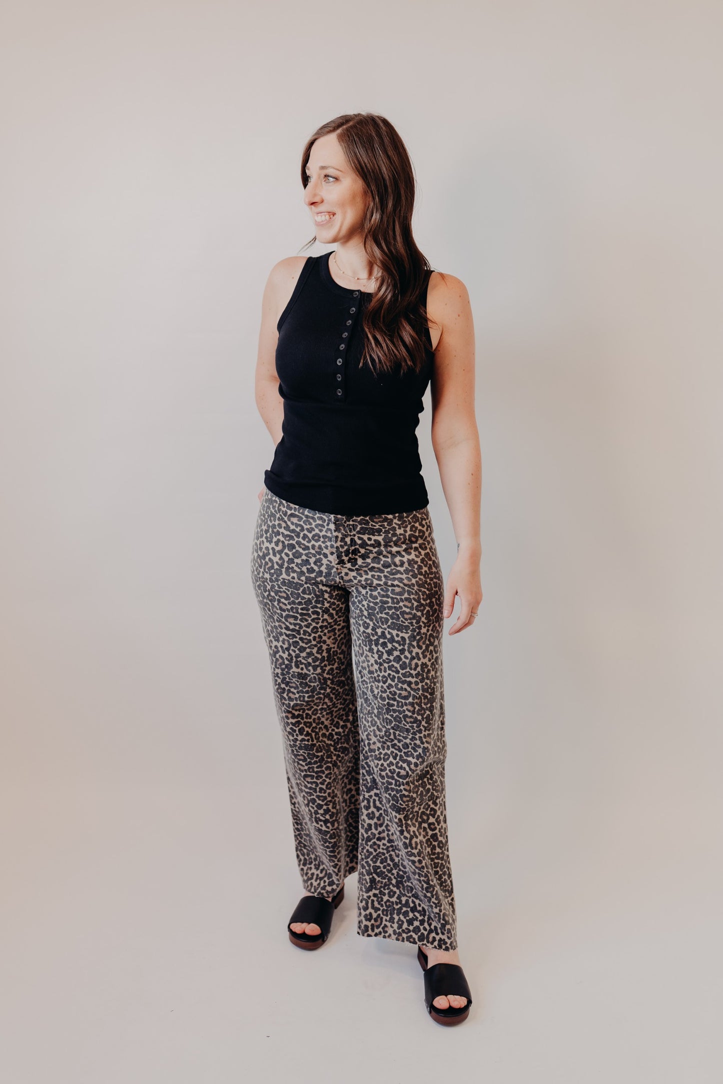 Miou Muse | Leopard Print Pants