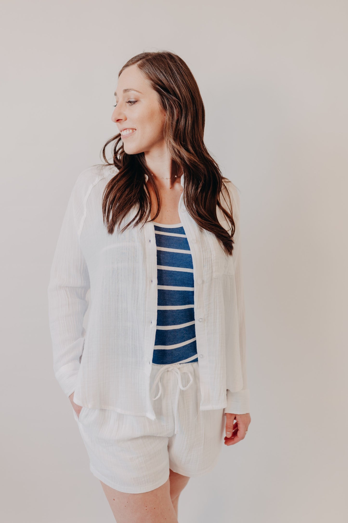 Z Supply | Ferry Striped Tank | True Navy