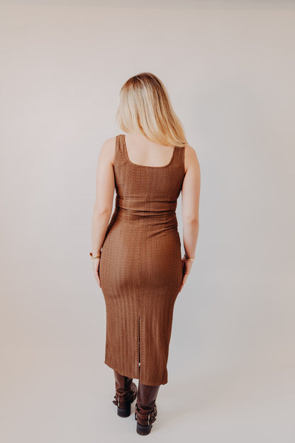 Mod Ref | The Evelyn Dress | Brown