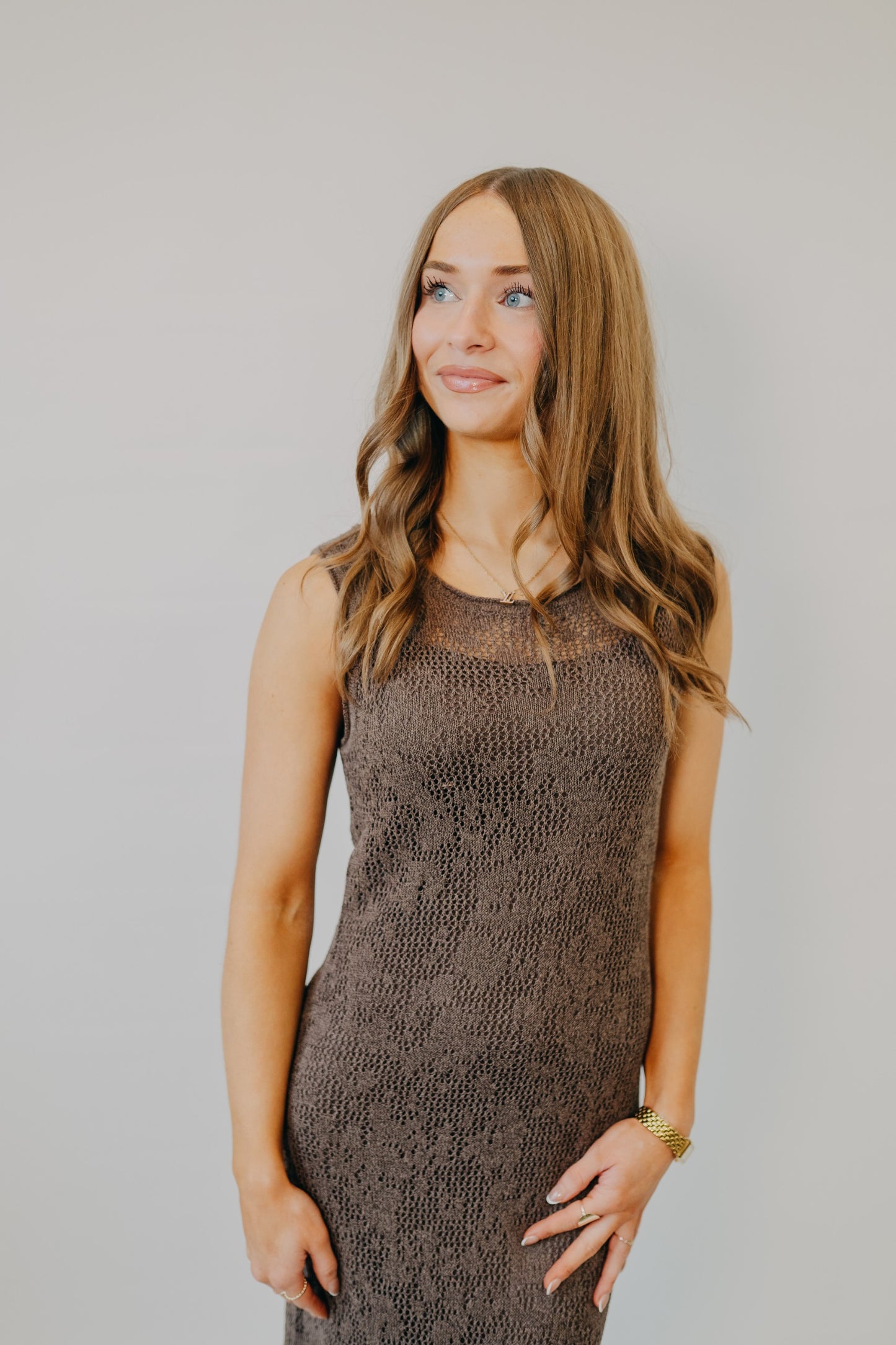 Z Supply | Claremont Midi Dress | Cocoa Latte