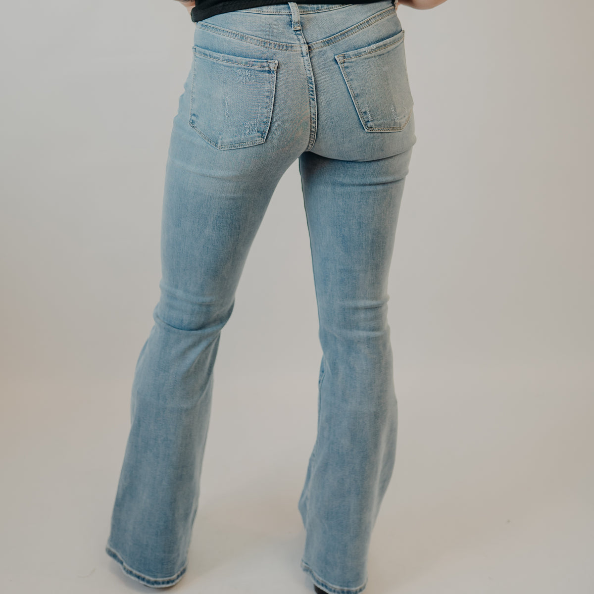 Vervet | High Rise Flare | Just Fine