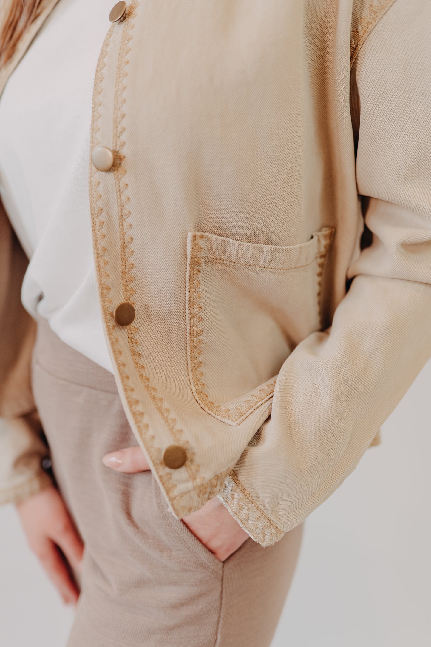 Thread & Supply | Justice Jacket | Warm Sand