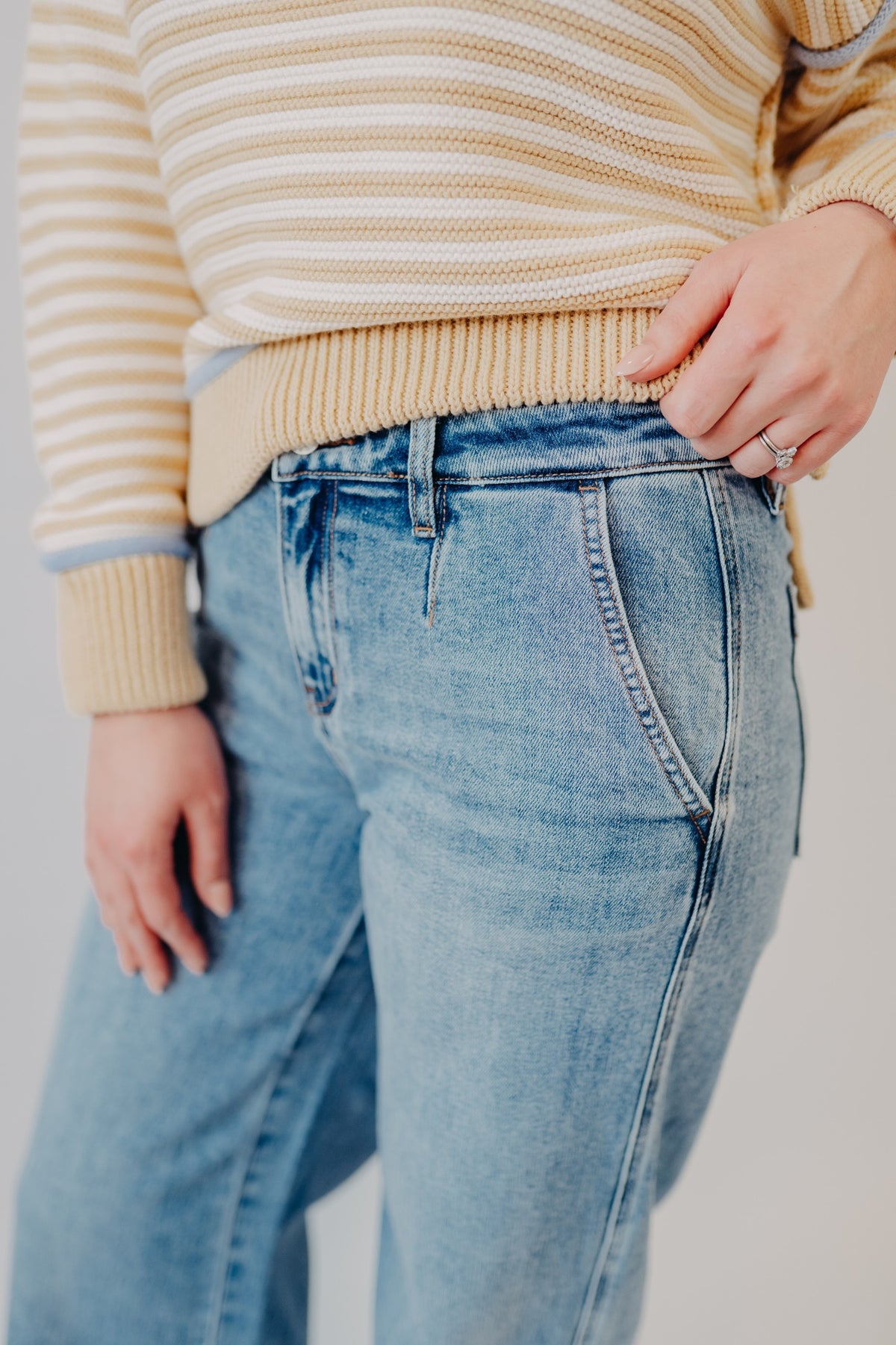 Flying Monkey | Mid Rise Trouser Hem | Understanding