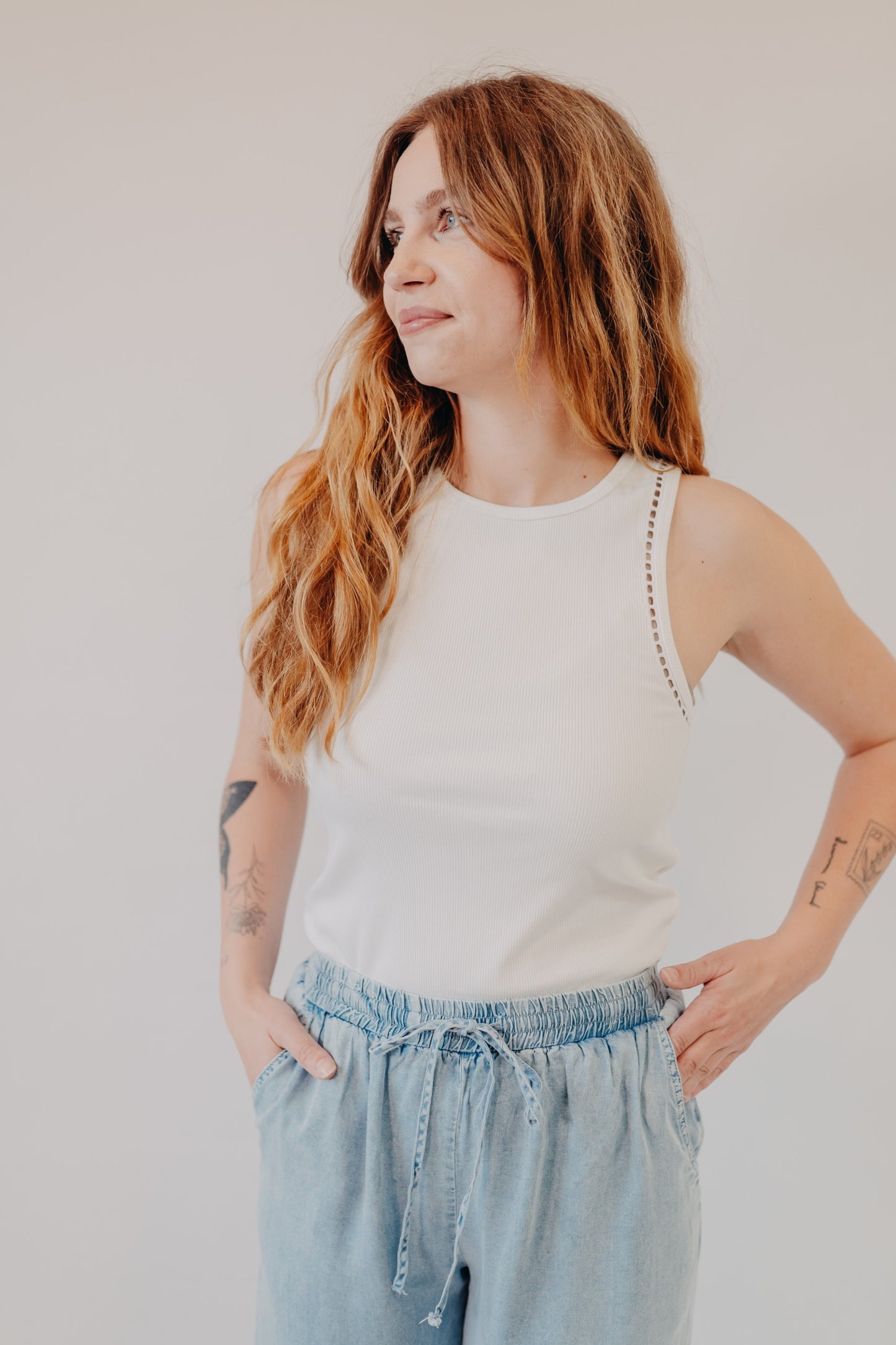 Z Supply | Boa Rib Tank | White