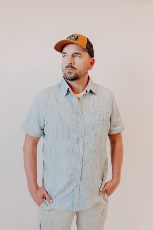 Dkota Grizzly | Riggs Lightweight Cotton Stripe Top