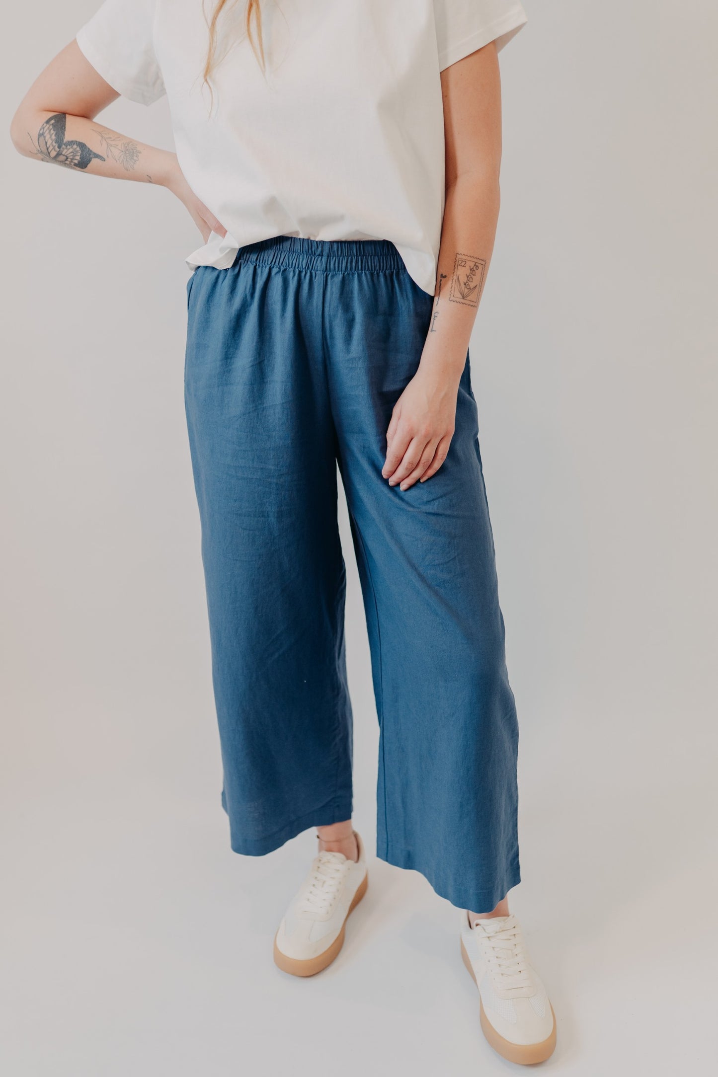 Z Supply | Scout Linen Pant | Vintage Indigo