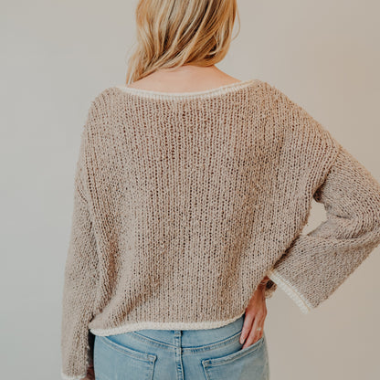 By Together | Dreamscape Sweater | Mocha Ivory