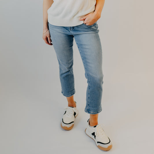 Vervet | High Rise Crop Capri | Eminent