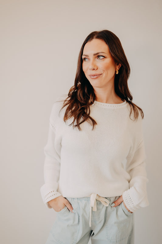 Z Supply | Bellami Sweater | White