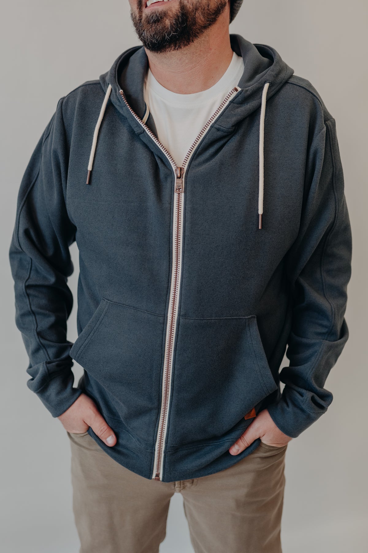 Fundamental Coast | Maverick FZ Hoodie | Smoke
