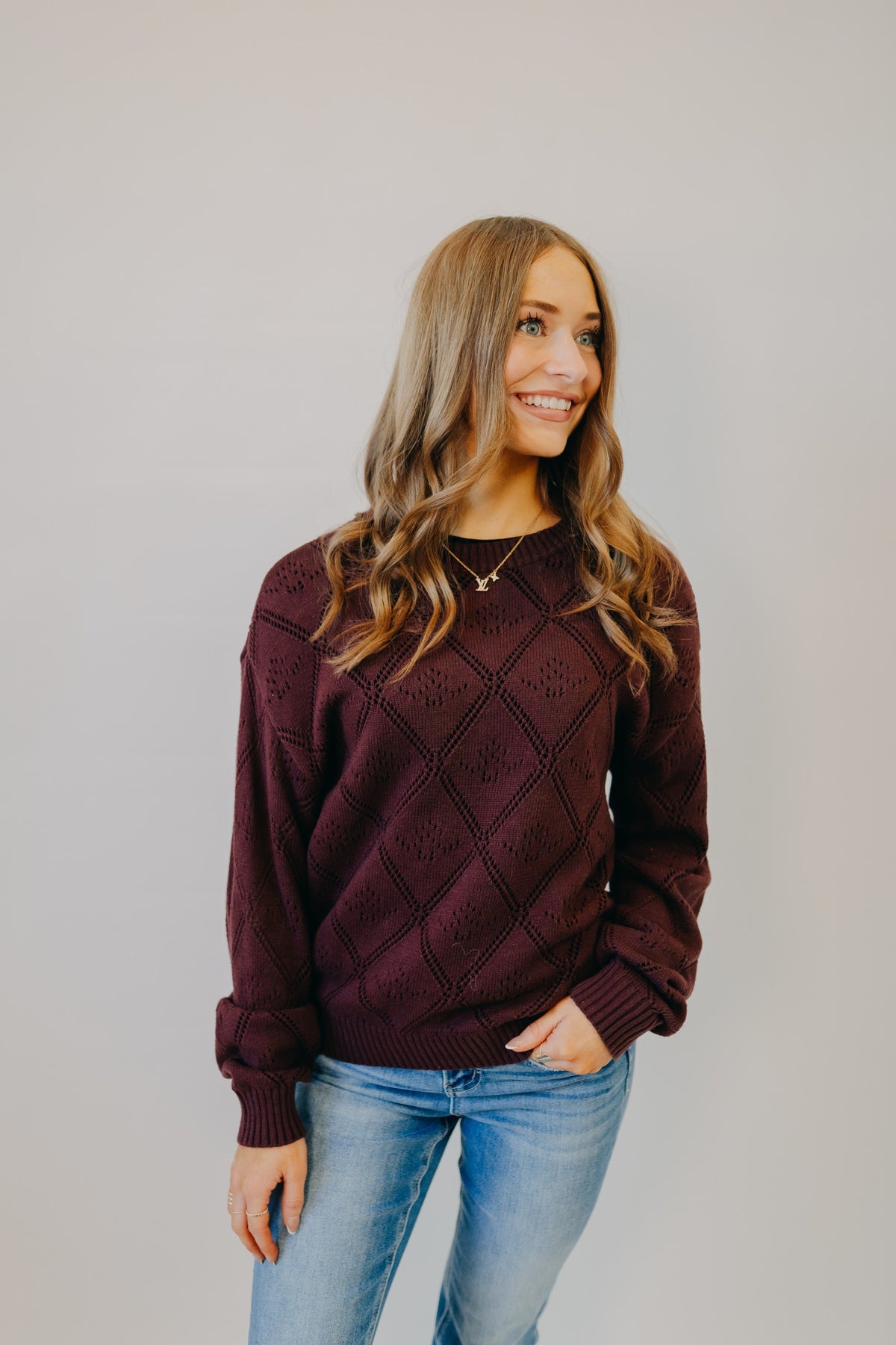 Thread & Supply | Blythe Sweater | Mahogany