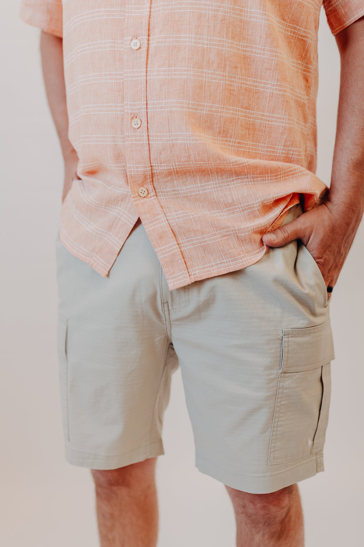 Dkota Grizzly | Flynn Cotton Shorts | Fieldstone