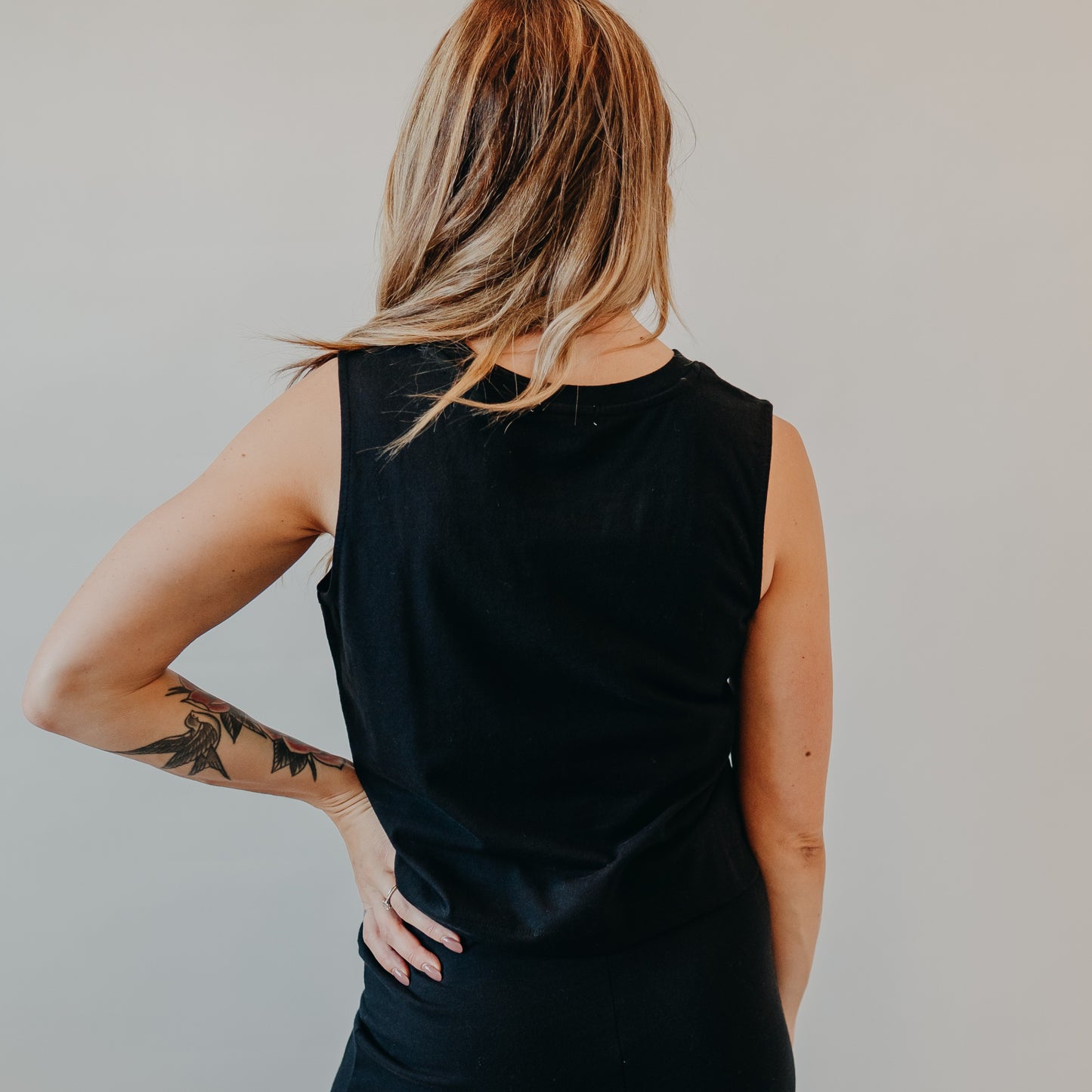 Z Supply | Sloane Jersey Muscle Tank | True Black