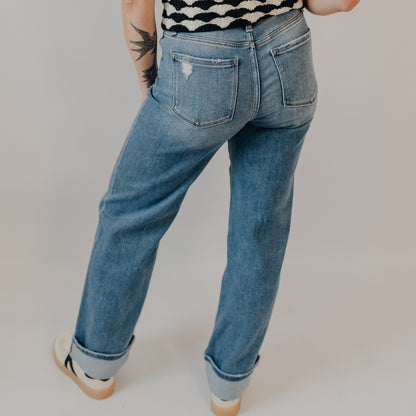 Flying Monkey | High Rise Cuffed Wide | Westbury