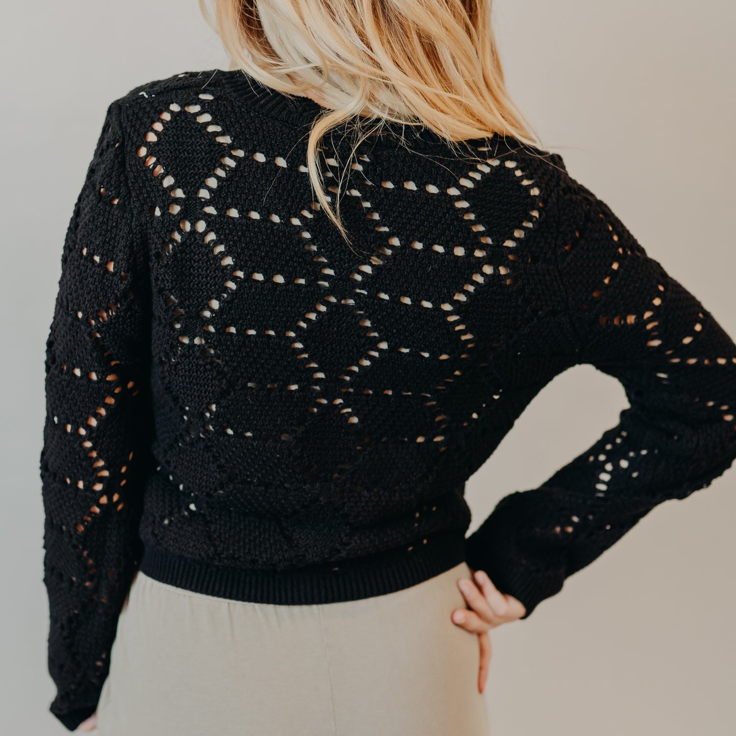 Z Supply | Rosalyn Sweater Cardigan | Black